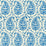 Brunschwig & Fils Rougier Print Blue Fabric Sample 8020130.5.0