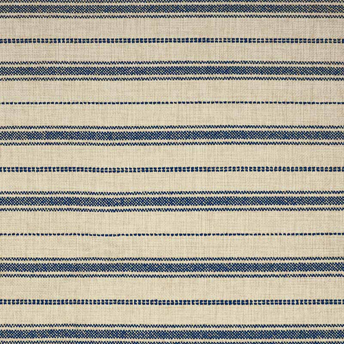 Brunschwig & Fils Montpezat Stripe Navy Fabric Sample 8020136.50.0