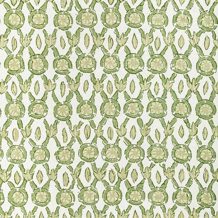 Brunschwig & Fils Galon Print Leaf Fabric Sample 8022103.33.0