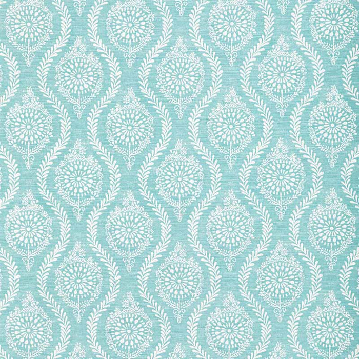 Brunschwig & Fils Marindol Print Aqua Fabric Sample 8022105.13.0