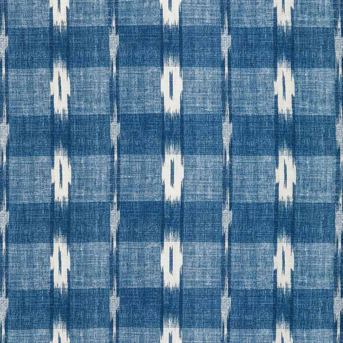 Brunschwig & Fils Girard Print Indigo Fabric Sample 8022106.55.0