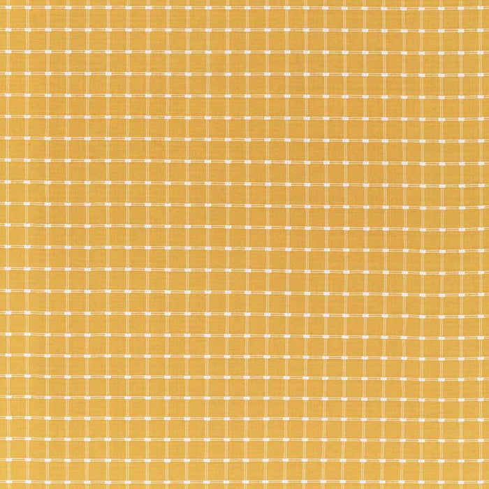 Brunschwig & Fils Lison Check Canary Fabric Sample 8022116.40.0