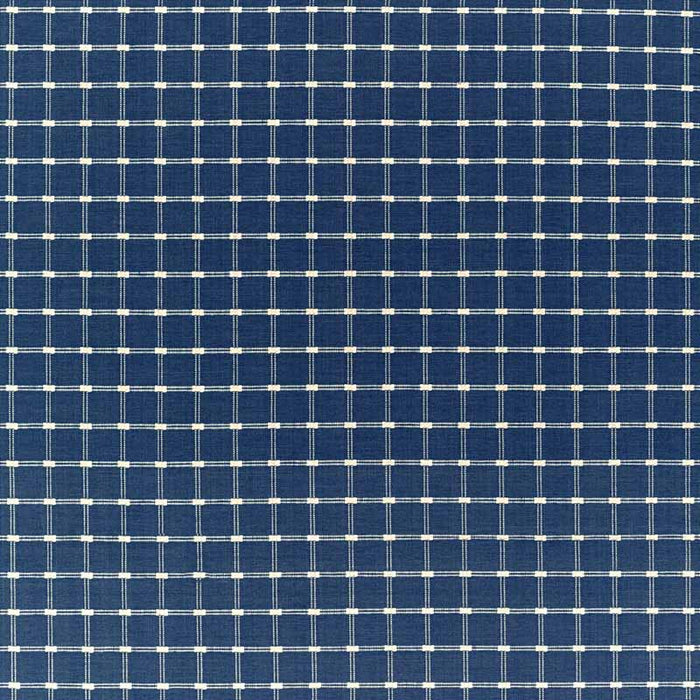 Brunschwig & Fils Lison Check Navy Fabric Sample 8022116.50.0