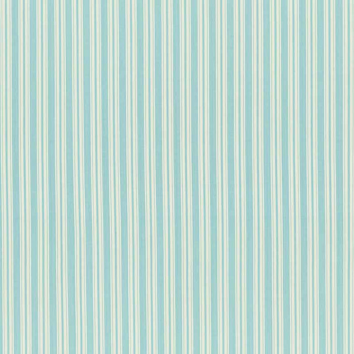 Brunschwig & Fils Selune Stripe Aqua Fabric Sample 8022118.13.0