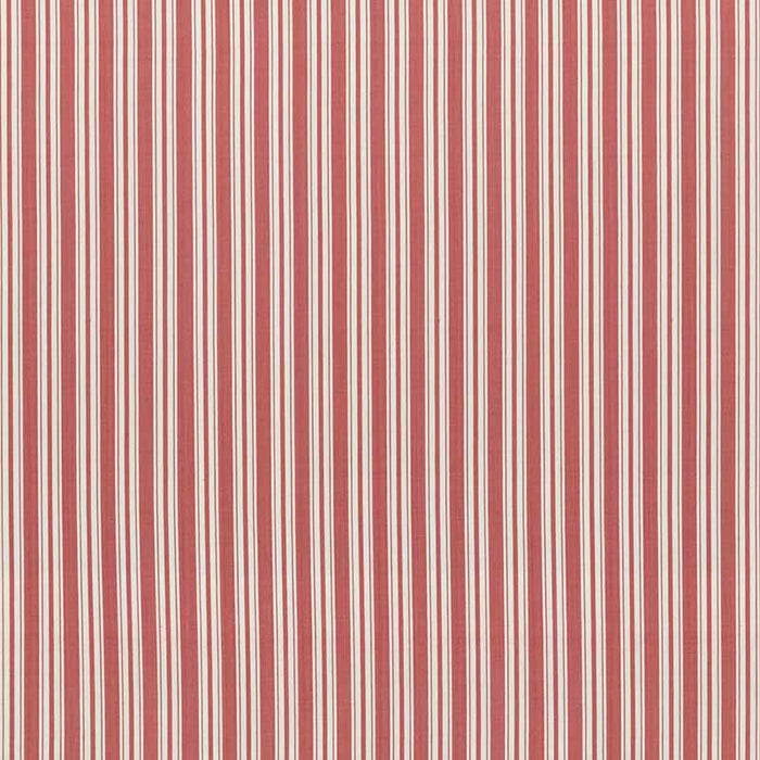 Brunschwig & Fils Selune Stripe Red Fabric Sample 8022118.19.0