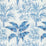 Brunschwig & Fils Martil Emb Blue Fabric Sample 8022134.5.0