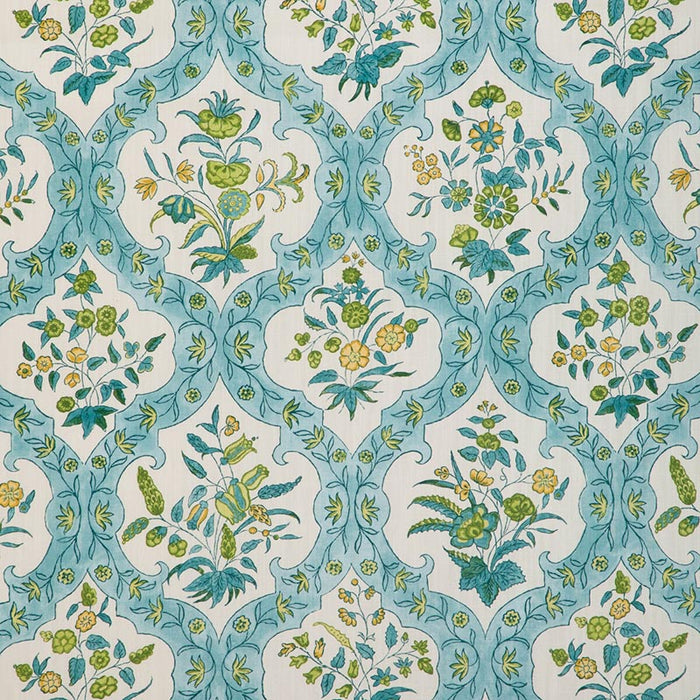 Brunschwig & Fils Ventoux Print Aqua Fabric 8023102.313.0