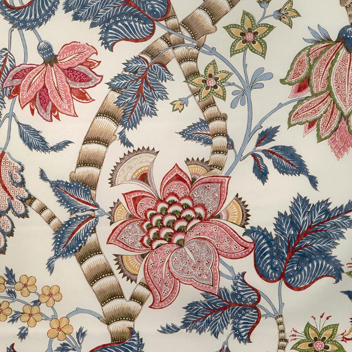 Brunschwig & Fils Cadenet Print Red/Blue Fabric 8023105.195.0