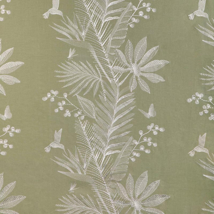 Brunschwig & Fils Manda Emb Leaf Fabric 8023114.31.0