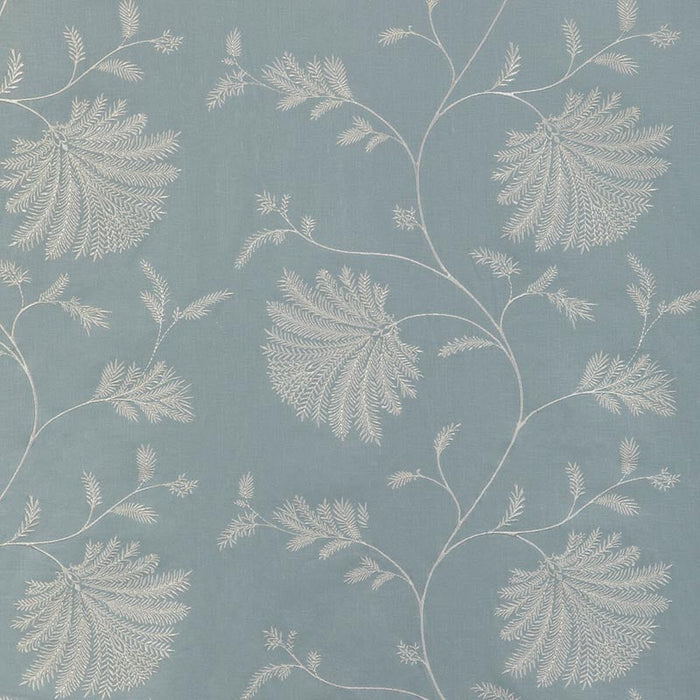 Brunschwig & Fils Maelle Emb Seafoam Fabric Sample 8023116.113.0