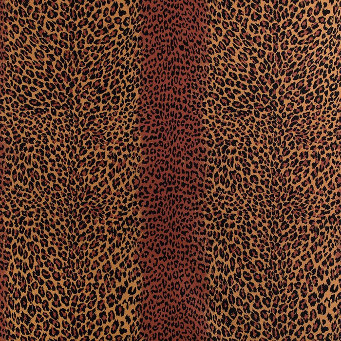 Brunschwig & Fils Leopard Ii Chocolate Fabric Sample 8023125.46.0