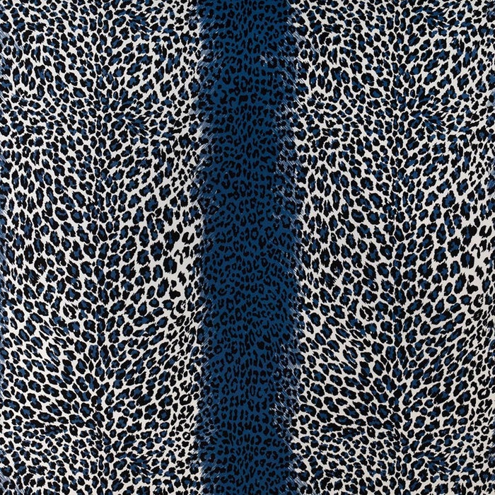 Brunschwig & Fils Leopard Ii Blue Fabric Sample 8023125.51.0