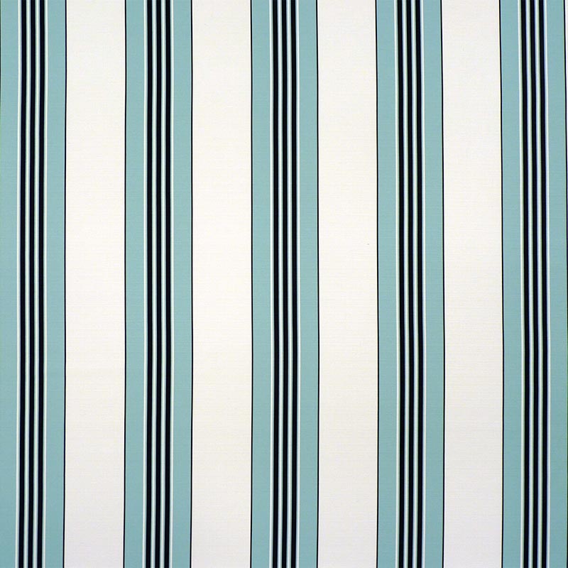 Brunschwig & Fils Rayure Ii Aqua Fabric 8023126.131.0