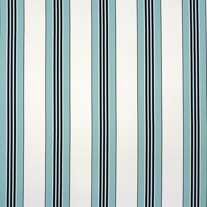 Brunschwig & Fils Rayure Ii Aqua Fabric Sample 8023126.131.0