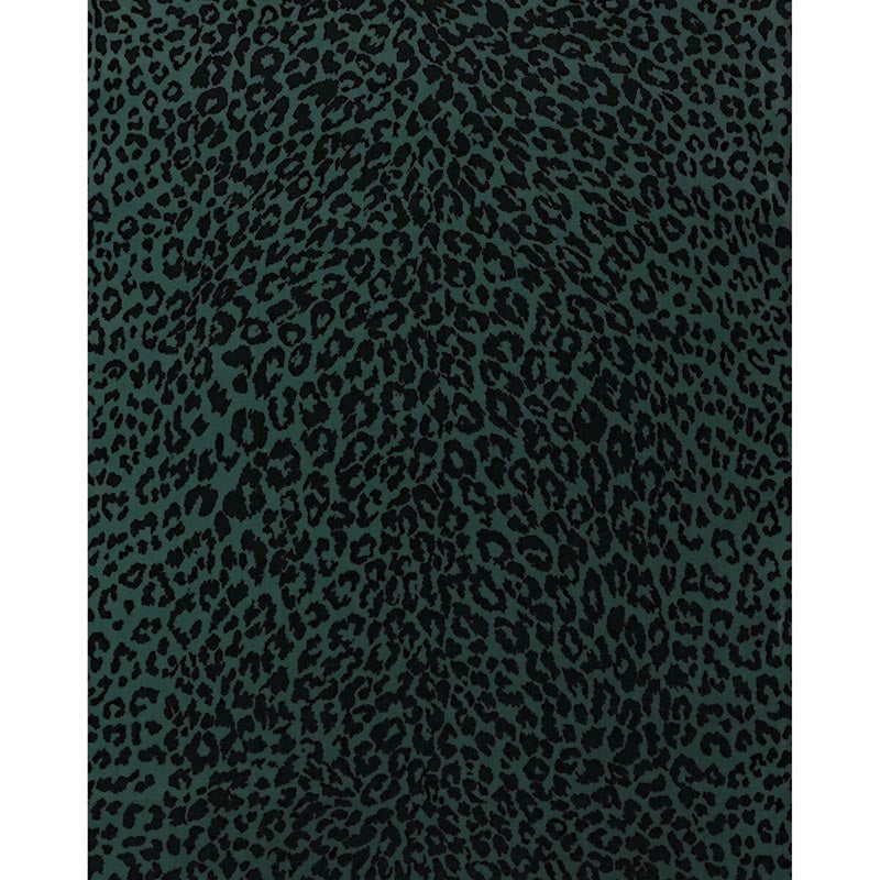 Brunschwig & Fils Madeleine'S Leopard Teal Fabric 8023127.313.0