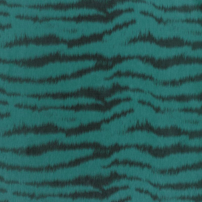 Brunschwig & Fils Tigre Warp Print Teal Fabric 8023137.13.0