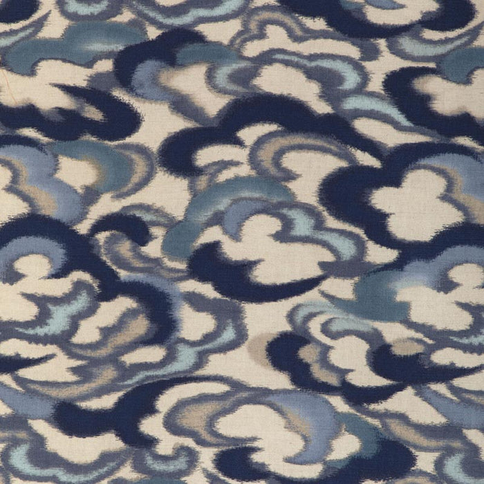 Brunschwig & Fils Stratus Print Sky/Lapis Fabric 8023138.155.0