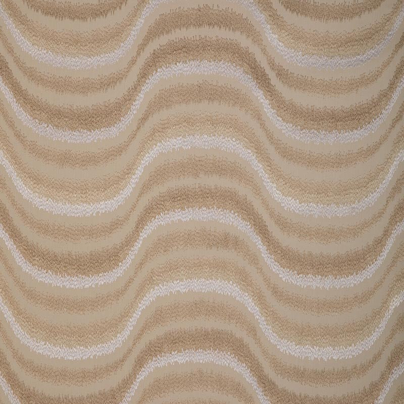 Brunschwig & Fils Du Son Emb Beige Fabric 8023141.1614.0