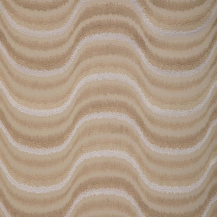 Brunschwig & Fils Du Son Emb Beige Fabric 8023141.1614.0