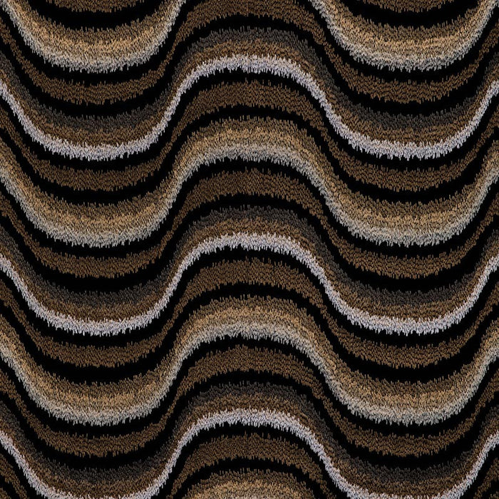 Brunschwig & Fils Du Son Emb Onyx Fabric Sample 8023141.84.0