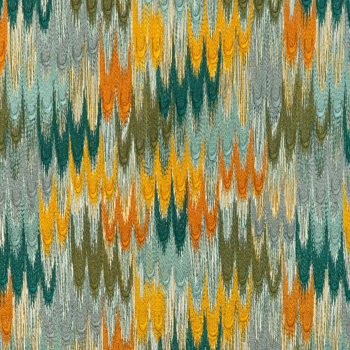 Brunschwig & Fils Duval Emb Teal/Topaz Fabric 8023142.354.0