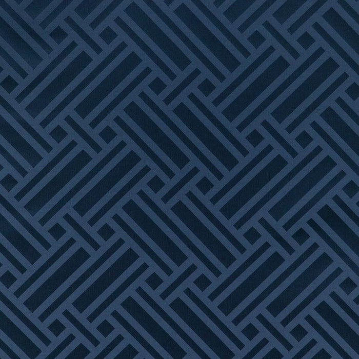 Brunschwig & Fils Martel Weave Navy Fabric Sample 8023144.50.0