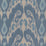 Brunschwig & Fils Bukara Warp Print Blue Fabric 8023146.155.0