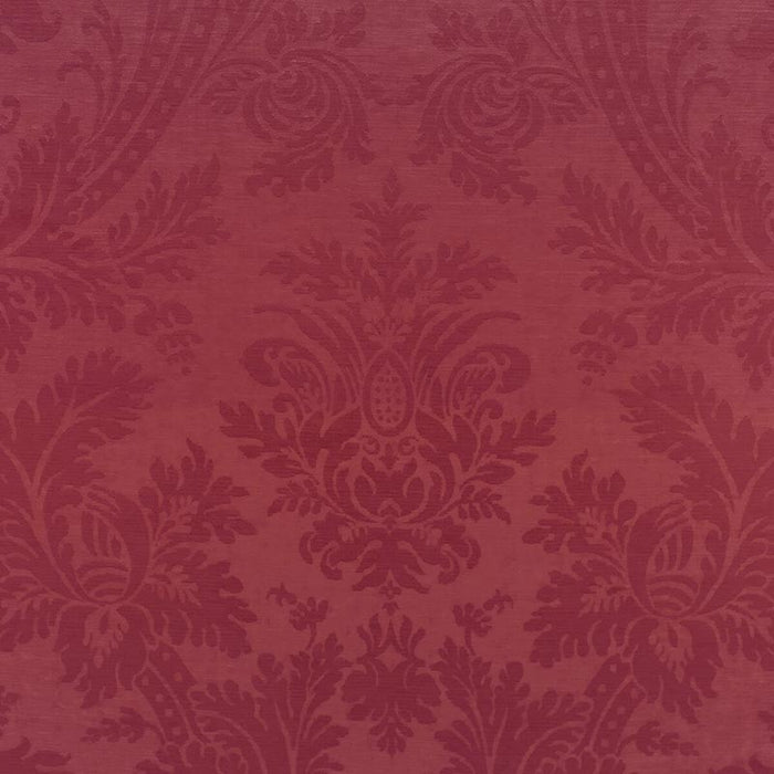 Brunschwig & Fils Arnaud Damask Red Fabric 8023150.19.0