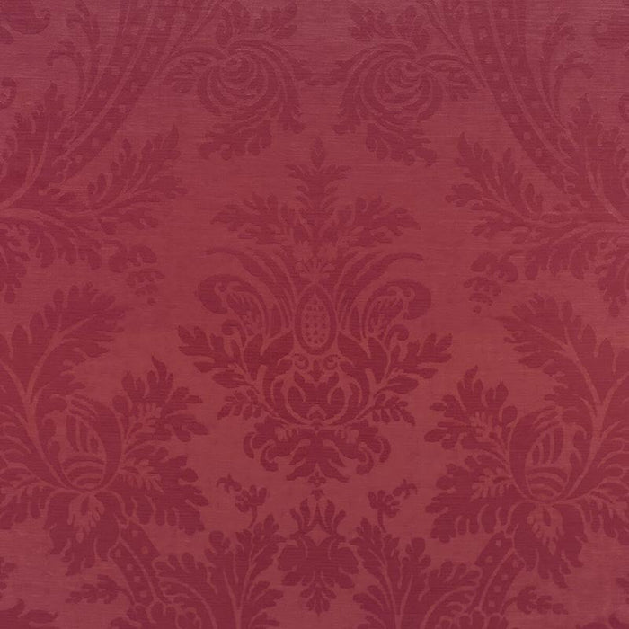 Brunschwig & Fils Arnaud Damask Red Fabric Sample 8023150.19.0