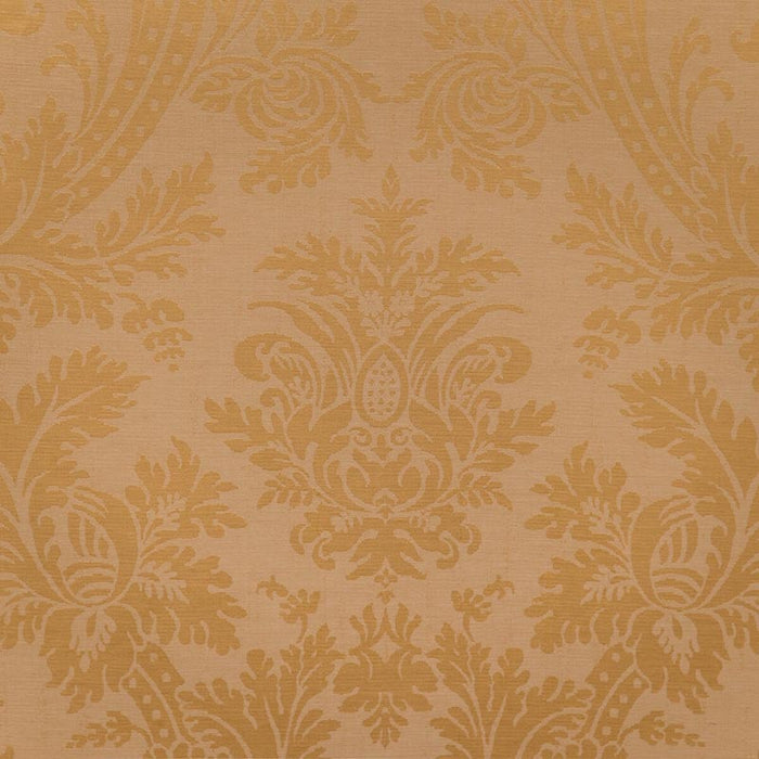 Brunschwig & Fils Arnaud Damask Gold Fabric Sample 8023150.40.0