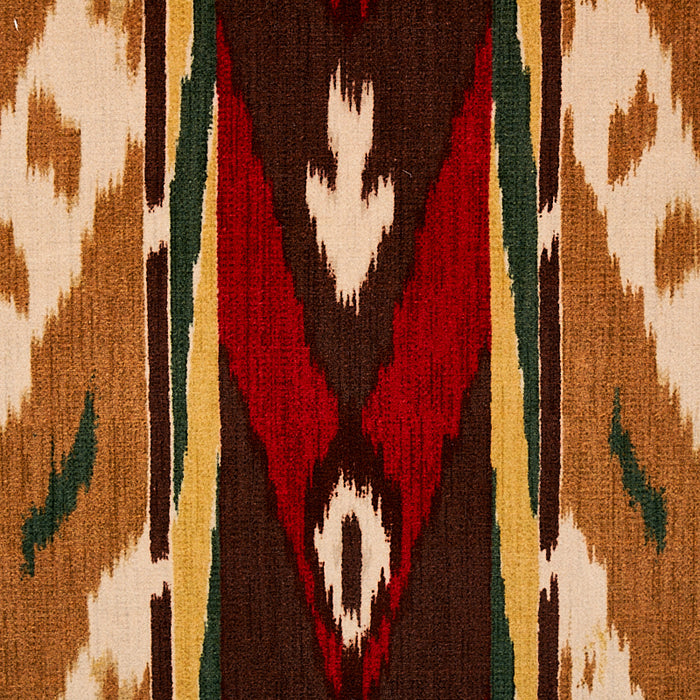 Schumacher Samar Ikat Velvet Gold Fabric 80240