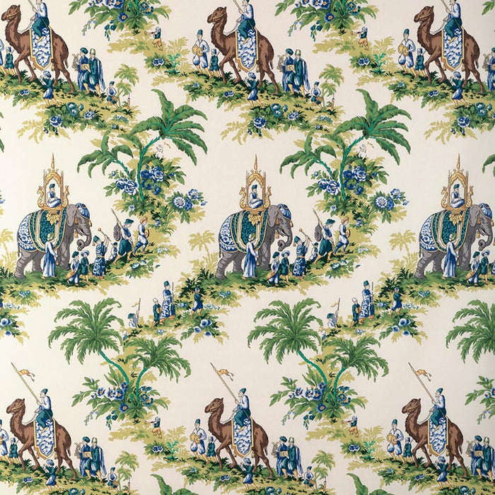 Brunschwig & Fils Beauport Promenade Forest Fabric 8024104.315.0