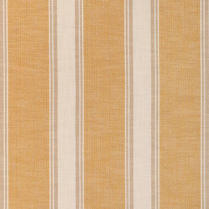 Brunschwig & Fils La Riviera Stripe Ochre Fabric Sample 8024120.416.0