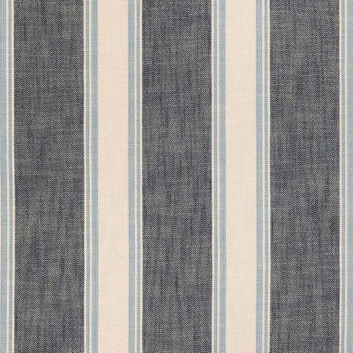 Brunschwig & Fils La Riviera Stripe Blue Fabric Sample 8024120.55.0