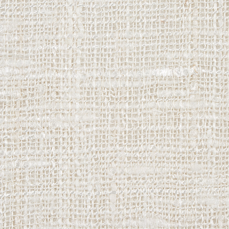 Schumacher Rustic Silk Matka Ivory Fabric 80260