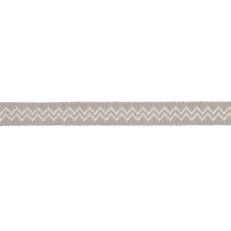 Schumacher Ebba Tape Dove Trim Sample 80291