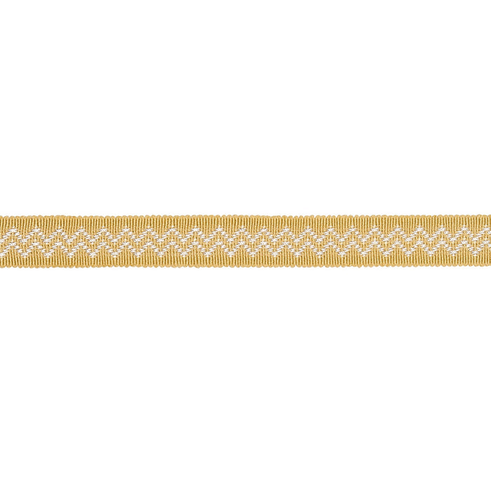 Schumacher Ebba Tape Yellow Trim Sample 80292