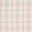 Schumacher Nils Plaid Linen Red Fabric 80300