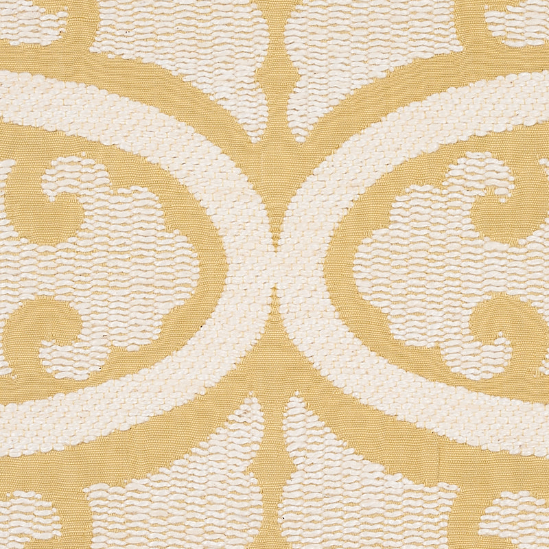 Schumacher Siljan Yellow Fabric 80312