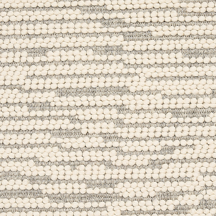 Schumacher Anni Textured Wool Grey Fabric Sample 80340