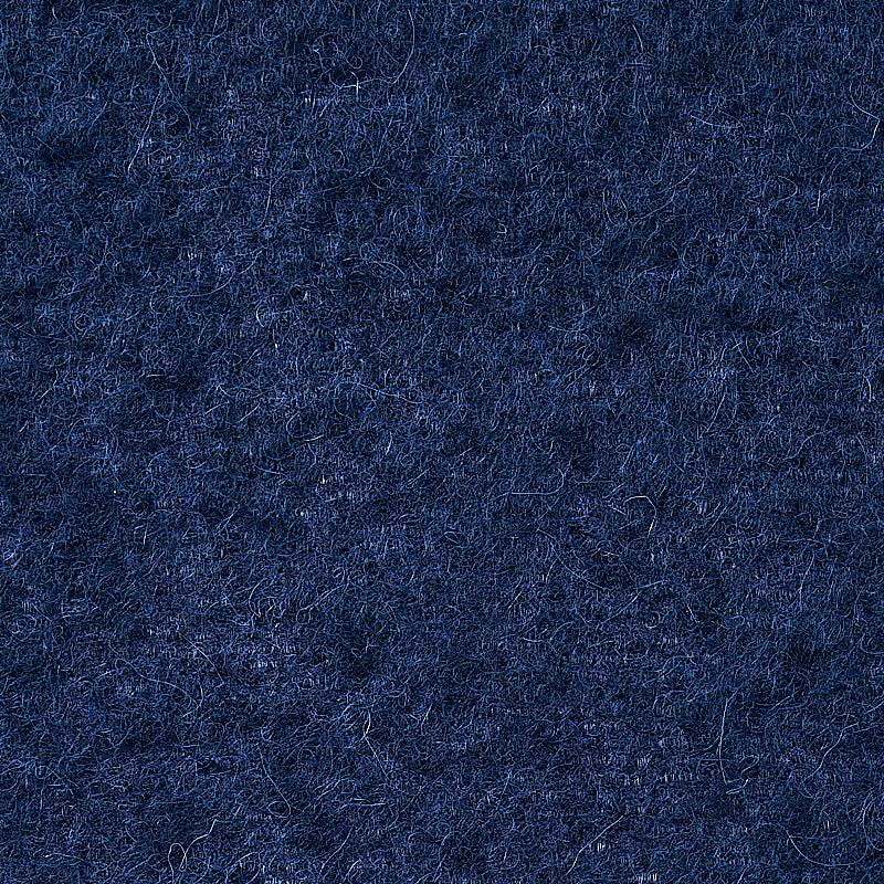 Schumacher Otti Silk Mohair & Wool Navy Fabric 80350