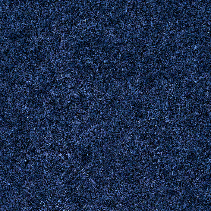 Schumacher Otti Silk Mohair & Wool Navy Fabric Sample 80350