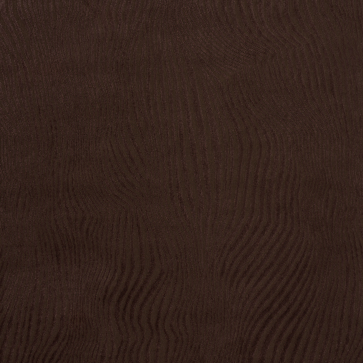 Schumacher Gunta Cut Velvet Espresso Fabric 80363