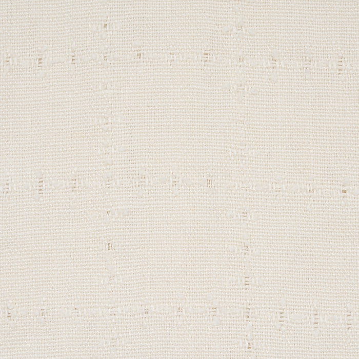 Schumacher Elin Check Ivory Fabric Sample 80410