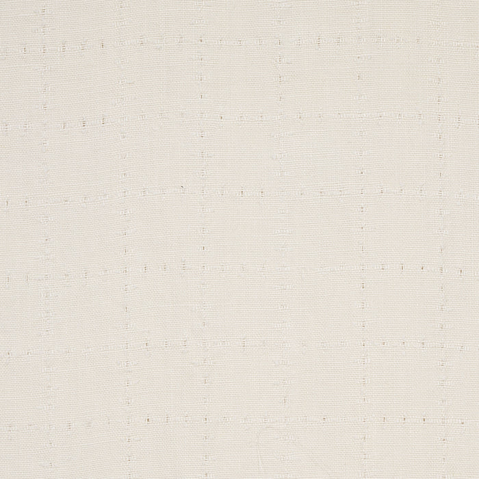 Schumacher Elin Check Ivory Fabric 80410