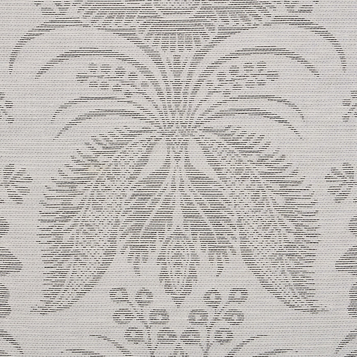 Schumacher Greta Damask Grey Fabric 80421