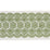 Schumacher Astrid Embroidered Tape Green Trim 80441