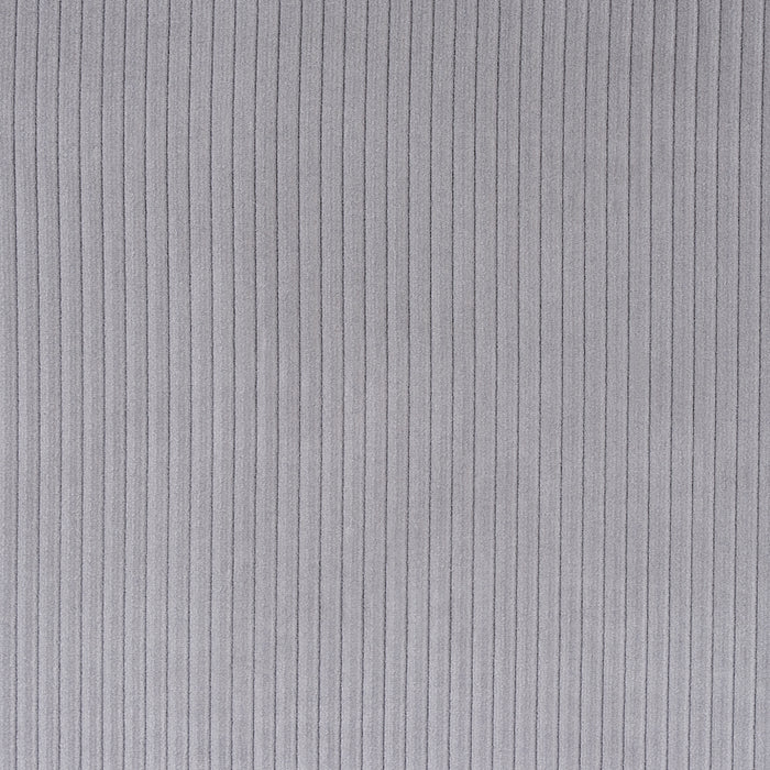 Schumacher Wyatt Corduroy Steel Grey Fabric Sample 80451