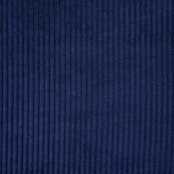 Schumacher Wyatt Corduroy Navy Fabric 80452