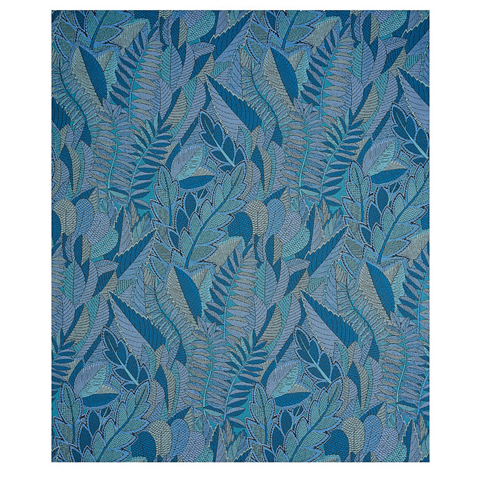 Schumacher Japura Forest Blues Fabric 80563